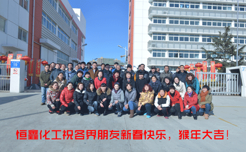 2016猴年春節(jié)，煙臺恒鑫化工給各界人士拜年啦！